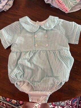 Cecil and Lou romper 6mo